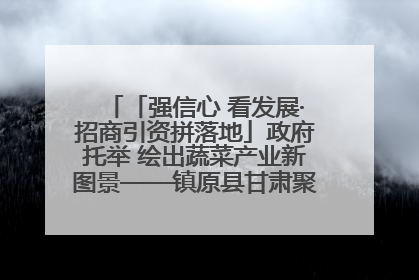 「强信心 看发展·招商引资拼落地」政府托举 绘出蔬菜产业新图景——镇原县甘肃聚广利现代设施蔬菜种植基地见闻