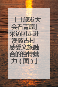 「旅发大会看青原」采访团走进渼陂古村 感受文旅融合的独特魅力（图）