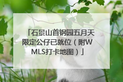 石景山首钢园五月天限定公仔已就位（附WMLS打卡地图）