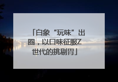白象“玩味”出圈，以口味征服Z世代的挑剔胃