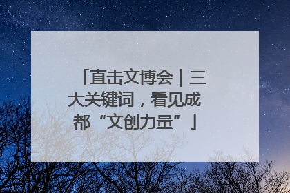 直击文博会｜三大关键词，看见成都“文创力量”