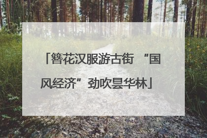 簪花汉服游古街 “国风经济”劲吹昙华林