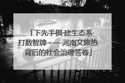 下先手棋·建生态系·打数智牌——河南文旅热背后的社会治理答卷