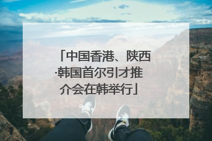 中国香港、陕西·韩国首尔引才推介会在韩举行