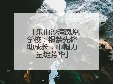 乐山沙湾凤凰学校：银龄先锋助成长，巾帼力量绽芳华