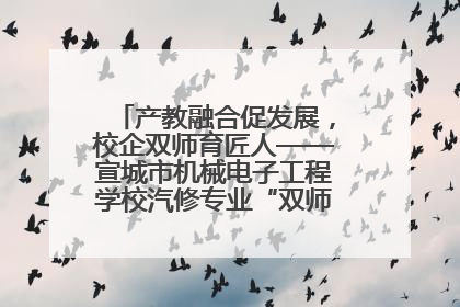 产教融合促发展，校企双师育匠人——宣城市机械电子工程学校汽修专业“双师”教学月活动收官