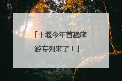 十堰今年首趟旅游专列来了！