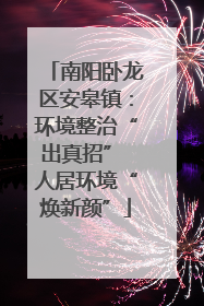 南阳卧龙区安皋镇：环境整治“出真招” 人居环境“焕新颜”