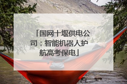 国网十堰供电公司：智能机器人护航高考保电