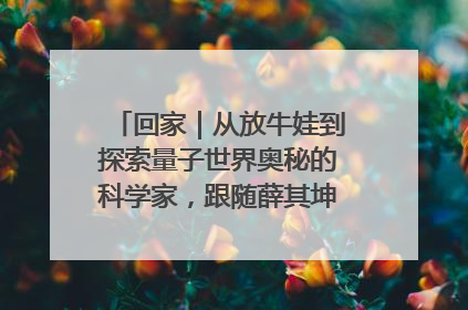 回家｜从放牛娃到探索量子世界奥秘的科学家，跟随薛其坤重访梦想起点