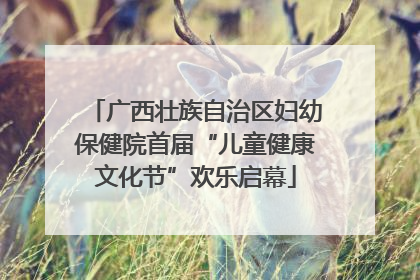 广西壮族自治区妇幼保健院首届“儿童健康文化节”欢乐启幕