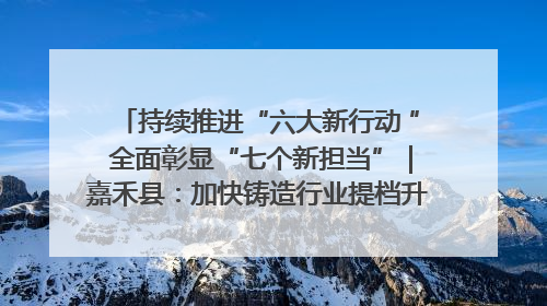 持续推进“六大新行动 ” 全面彰显“七个新担当”｜嘉禾县：加快铸造行业提档升级 助力绿色高质量发展
