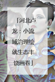 河北卢龙：小流域治理绘就生态丰饶画卷