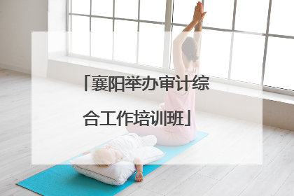 襄阳举办审计综合工作培训班