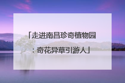 走进南昌珍奇植物园：奇花异草引游人