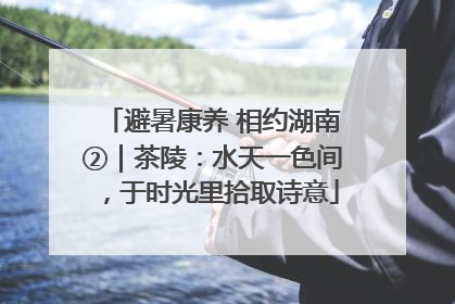 避暑康养 相约湖南②｜茶陵：水天一色间，于时光里拾取诗意