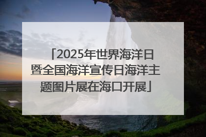 2025年世界海洋日暨全国海洋宣传日海洋主题图片展在海口开展