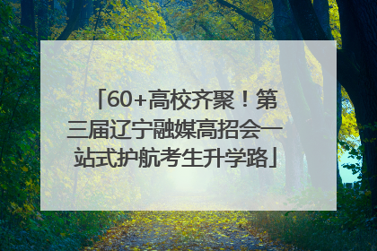 60+高校齐聚！第三届辽宁融媒高招会一站式护航考生升学路